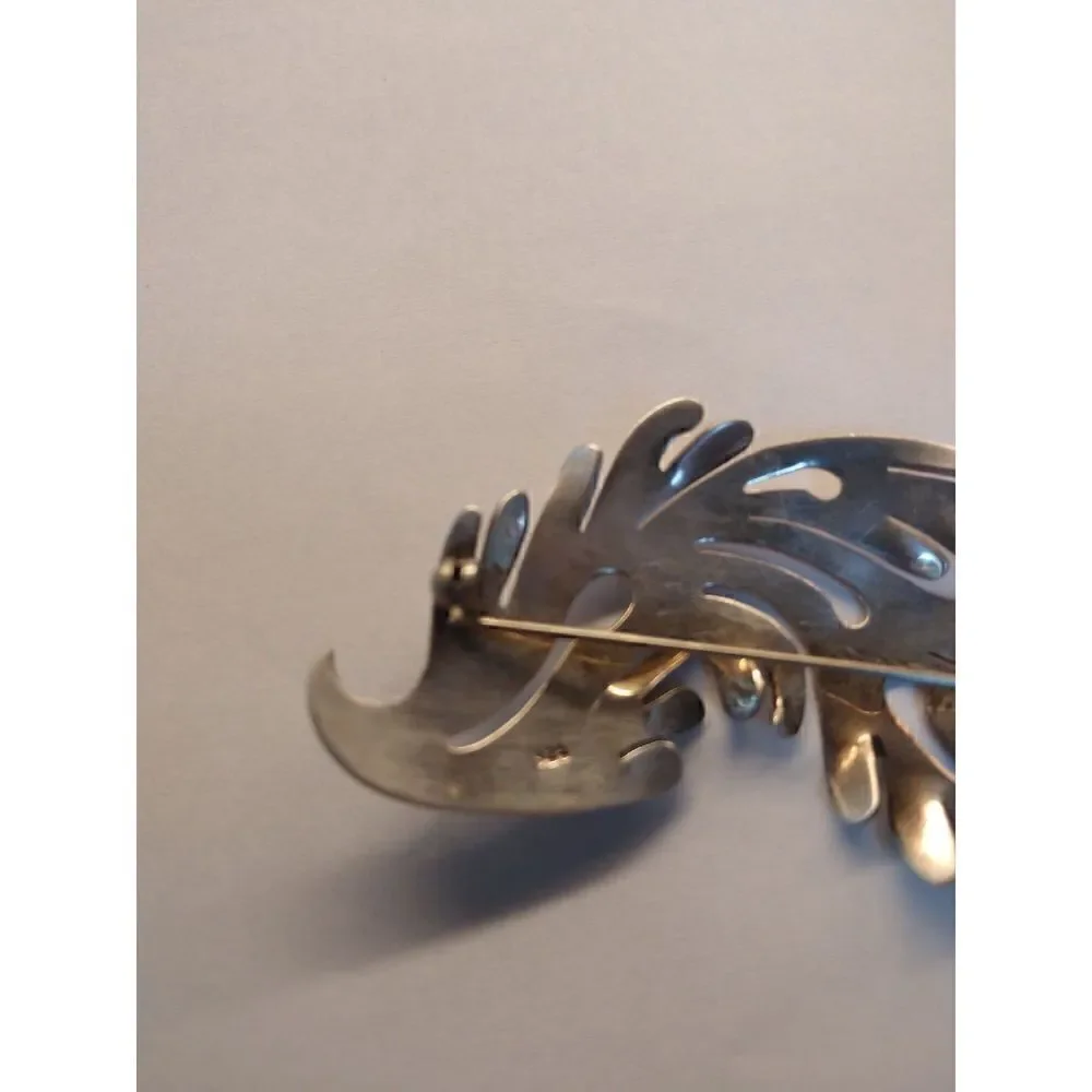 Sterling Silver Swirl Pin